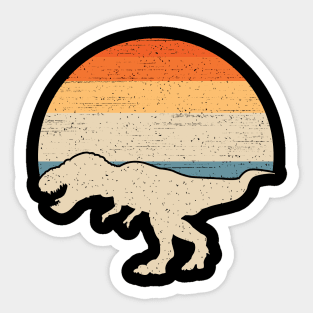 Dinosaur Vintage Costume Sticker